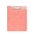 thumbnail image 1 of FENGGHAO A4 Multifunctional Clipboard Folder with Cover Pocket Plastic Clipboard Writing Pad Bottom Opening Design Pink, 1 of 6