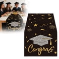 thumbnail image 1 of FENGGHAO Class of 2026 Graduation Table Runner Congrats Grad College High School Party Decor Linen-Like Polyester 13x72 Inch, 1 of 7