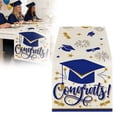thumbnail image 1 of FENGGHAO Class of 2026 Graduation Table Runner Congrats Grad College High School Party Decor Linen-Like Polyester 13x72 Inch, 1 of 7