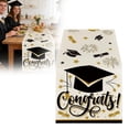 thumbnail image 1 of FENGGHAO Class of 2026 Graduation Table Runner Congrats Grad College High School Party Decor Linen-Like Polyester 13x72 Inch, 1 of 7