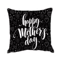 thumbnail image 1 of FENGGHAO Mother’s Day Throw Pillow Cover Linen Decorative with Love Print for Mom Home Sofa Decor Gift One Piece, 1 of 1