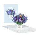 thumbnail image 1 of FENGGHAO Mothers Day 3D Pop Up Card Hand Holding Flower Bouquet Design Sunflower Carnation Lavender Greeting Card with Envelope, 1 of 3