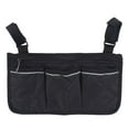 thumbnail image 1 of FENGGHAO Wheelchair Armrest Pouch with Reflective Stripe, Multi-Pocket Storage Bag, Durable Water-Resistant Organizer for Mobility Aids, 1 of 5