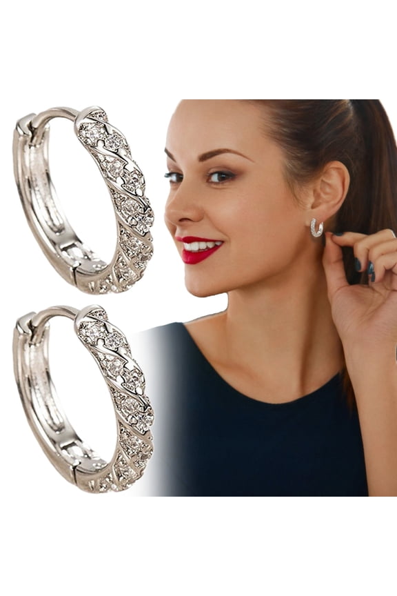 Women’s Sleeper Earrings Comfortable Ear Buckles for Sleeping No Removal Hypoallergenic Daily Commuting Minimalist Design