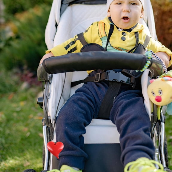 FENGGUIQU 1 Pair Of Baby Stroller Hooks Clip For Multifunctional Attachment PP Red Infant Accessories