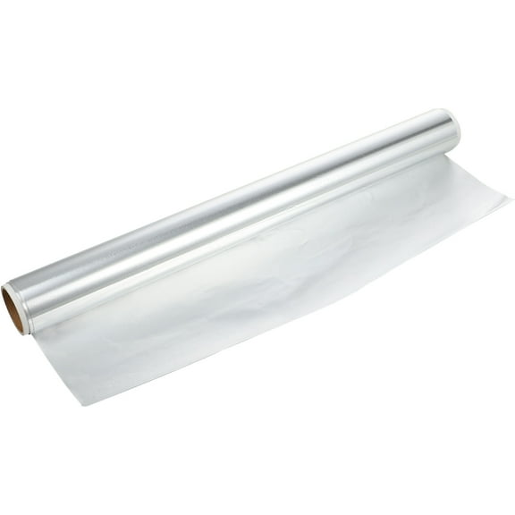FENGGUIQU Aluminum Foil Heavy Duty Aluminum Foil Paper Silver Microwave Compatible Cooking 1Pack