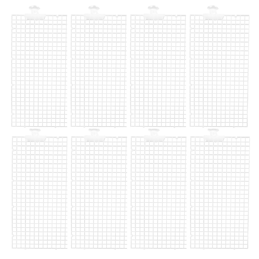 FENGGUIQU Fish Tank Divider Set - White PVC Aquarium Isolation Board ...