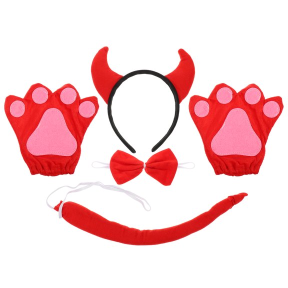 FENGGUIQU Animal Cosplay Costume Set, Cotton Simple Style Outfit for Parties, Dress-Up Events, , Photo Props