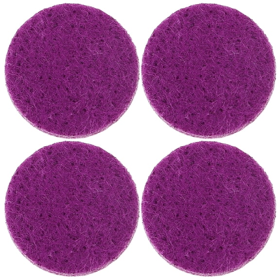 FENGGUIQU 100Pcs Cotton Diffuser Pads for Outdoor Activities and Daily Use Purple
