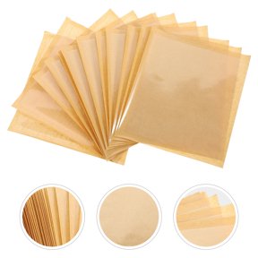 FENGGUIQU 100-Pack Kraft Paper Bread Wrapping Bags with Clear Window, Perfect for Bakery, Party, and Food Packaging