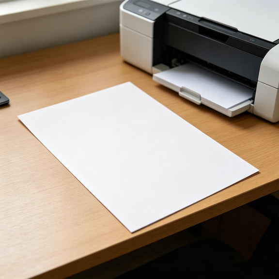 FENGGUIQU 100Pcs White Printer Paper A3 Multipurpose Sheets for Office Document and Report Printing