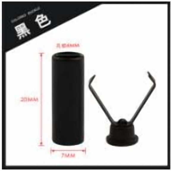 FENGGUIQU 10Pcs Black Metal Shoelace Ends for Shoe Use Easy to Use Durable Drawstring Stoppers