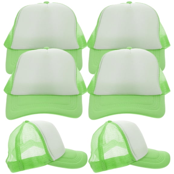 FENGGUIQU 10- Mesh Baseball Caps Adjustable Hat Blanks for Heat Transfer
