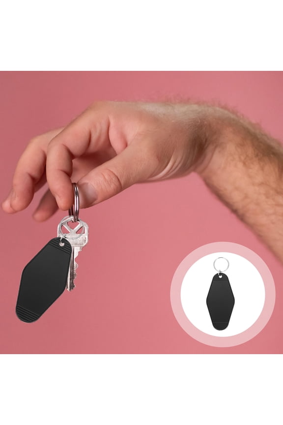 10Pcs Key Ring With Label For Easy Identification Of Items