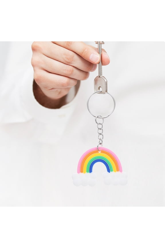 10 Pcs Cute Keychains for Kids, Fun Key Organizers with Colorful Designs, Perfect for School and Home Use