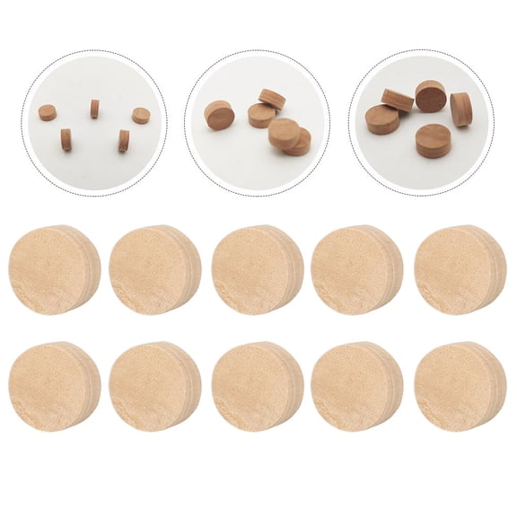 FENGGUIQU 10Pcs Trombone Water Key Replacement Set, Simple Design Brass Instrument Accessories