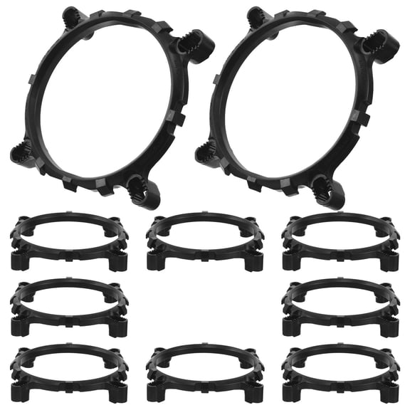 FENGGUIQU Computer Heatsink Mount Frame Black Plastic Universal Fit for Home Desktops