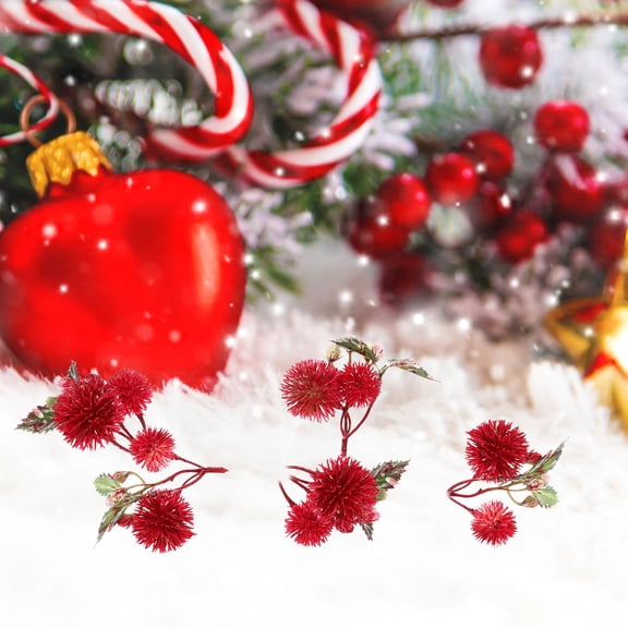 FENGGUIQU 12 Pcs Red Artificial Flowers for Home Decoration, Wedding Centerpieces, Table Decor, Faux Floral Arrangements