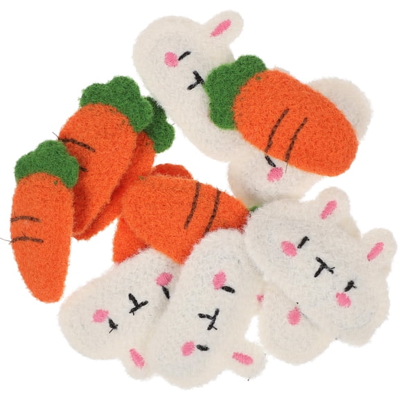 FENGGUIQU 12Pcs Assorted Color Snap Hair Clips Decorative Hair Jewelry for Styling and Daily Use