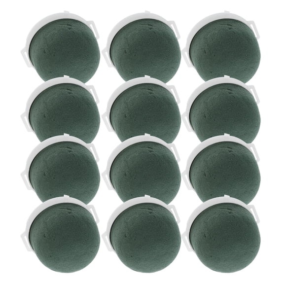 FENGGUIQU 12-Pack Mini Floral Clay for Flower Arrangements, Wedding Decor, Craft Stands, and DIY Floral Projects