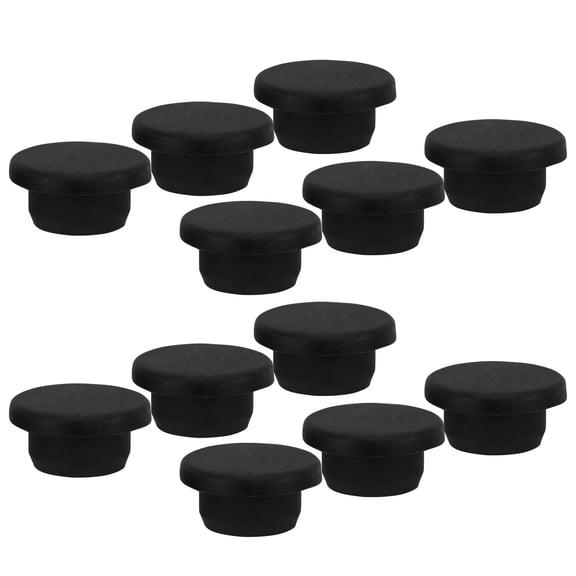 FENGGUIQU 12Pcs Silicone Spill Stoppers with Waterproof Flexible Seal for Tubes and Bottles