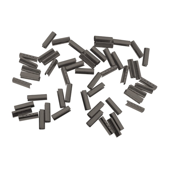FENGGUIQU 150 Pcs Durable Metal Tips for Shoes to Prevent Fraying