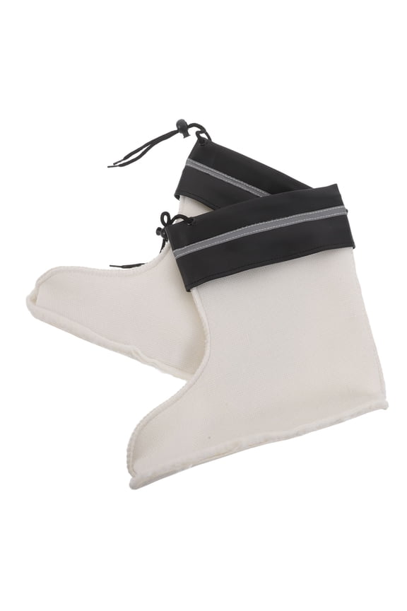 1Pair Hunter Rain Boot Liner Socks Tall White Wool Liner for Winter Cold Weather Protection