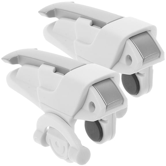 FENGGUIQU 1Pair Mobile Game Controller White Trigger Compatible with Most Smartphones