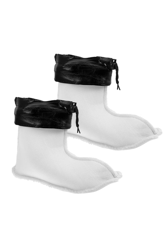 1 Pair Plush Boot Liners Thermal Insoles Breathable Warm Shoe Inserts for Hiking and Outdoor Boots