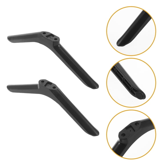 FENGGUIQU 1Pair TV Base Support Stand with Anti Slip Pads for Smart TV Tabletop Use