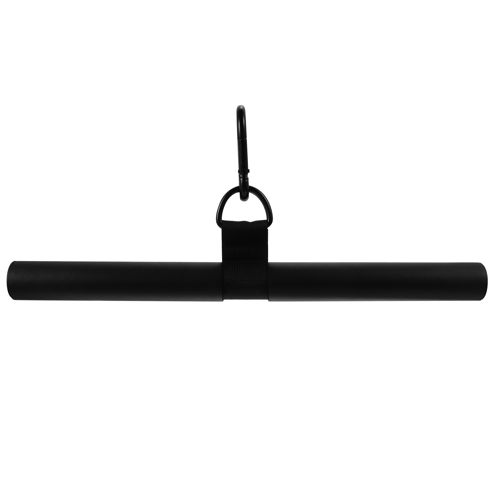 FENGGUIQU 1Pc Black Pull Back Bar Fitness Equipment for Strengthening Arms Shoulders and Back Muscles