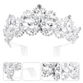 thumbnail image 1 of FENGGUIQU Luxurious Zinc Alloy Bridal Crown - Eye-Catching Wedding Headdress, 1 of 8