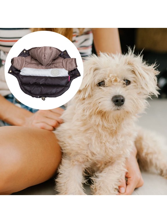 Comfortable Cotton Dog Vest Multi Winter Warm Pet Outfit 1Pc