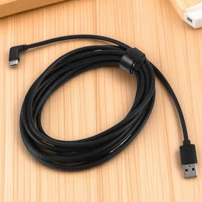 FENGGUIQU Charging Cable USB C Black with Tin-Plated Copper Core for Fast Transfer