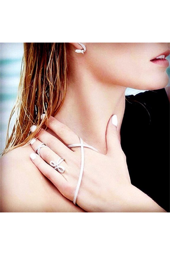 1Pc Stylish Palm Ring for Decoration Use Featuring Unique Multiple Finger Design