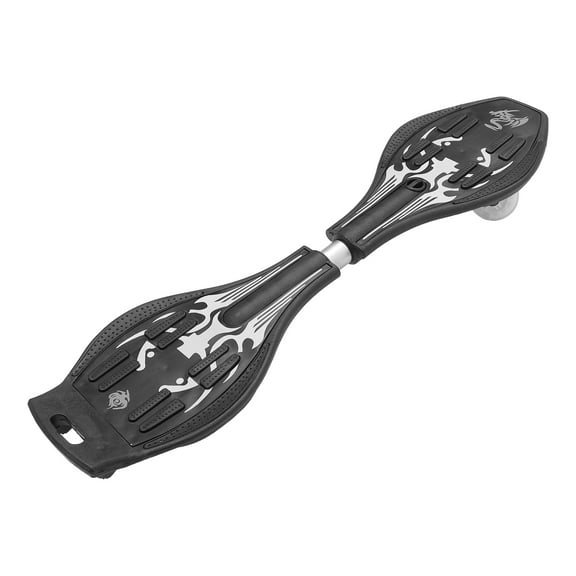 FENGGUIQU 1Pc Glitter Wheel Caster Board with Black for Adult Balance Training and Exercise