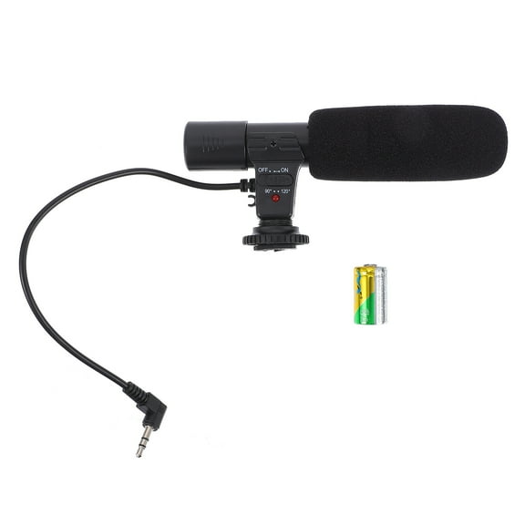 FENGGUIQU Camera Microphone High Portable Professional Recording Mic for Dslr Cameras 1Pc