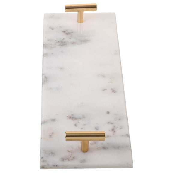FENGGUIQU Dessert Display Tray Marble Dessert Storage General Users Home Furnishings 1Pack