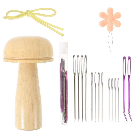 FENGGUIQU 1 Set Professional Yarn Needle with Smooth Edge Multi-Function Sewing Tool for Knitting Supplies