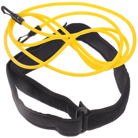 FENGGUIQU 1Set Swimming Resistance Belt with Elastic Swim Tether for Pool Training