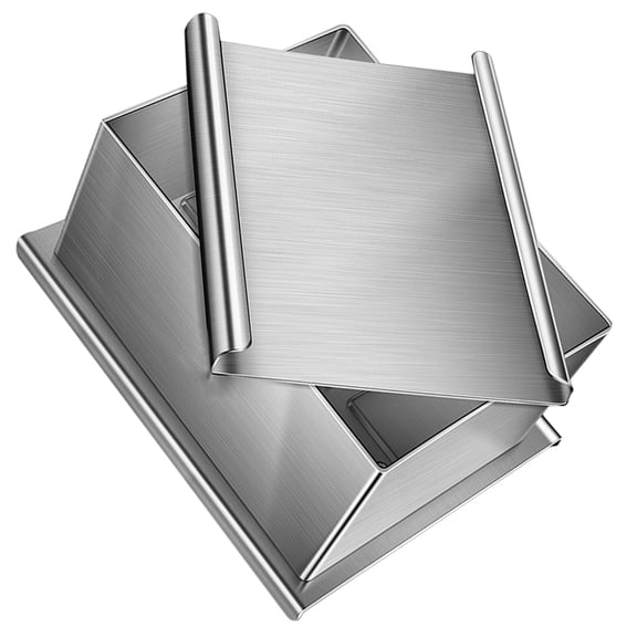 FENGGUIQU 1Set Labor Saving Stainless Steel Tofu Maker Mold with Quick Water Discharge