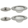 thumbnail image 1 of FENGGUIQU 2Sets Kitchen Sink Strainer Stainless Steel Sink Drain Sifter Rustproof Metal Filter, 1 of 4