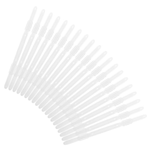 FENGGUIQU 20Pcs Binding Device Transparent Plastic Loose Leaf Binding Office Workers