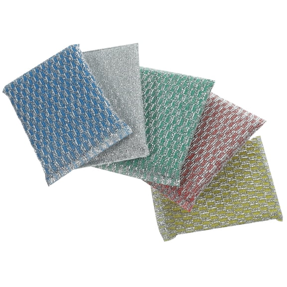 FENGGUIQU 20Pcs Multipurpose Dish Scrubbers Assorted Color Polyester Fibers For Households