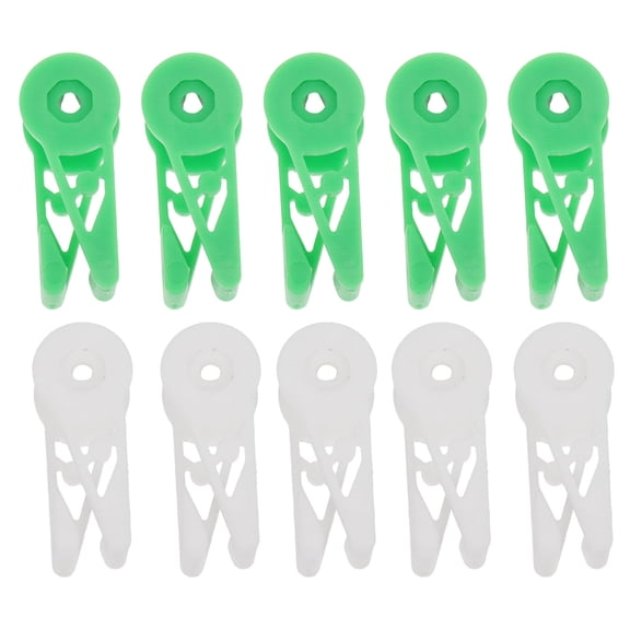 FENGGUIQU 20Pcs Adjustable Plastic Plant Stem Trainer Clips for Branch Fixation in Horticulture Use