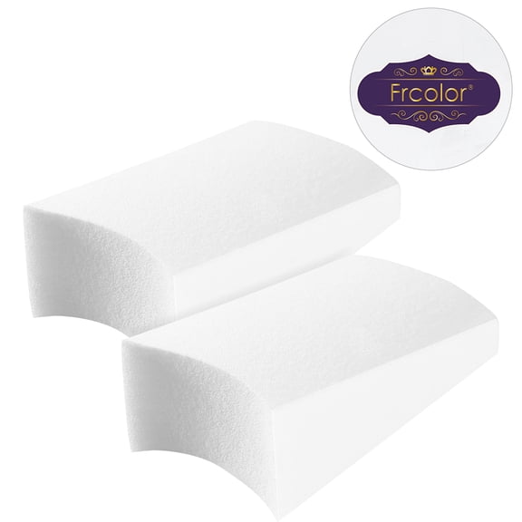 FENGGUIQU Triangular Powder Puff White Disinfected Comfortable Skin Touch 24Pcs