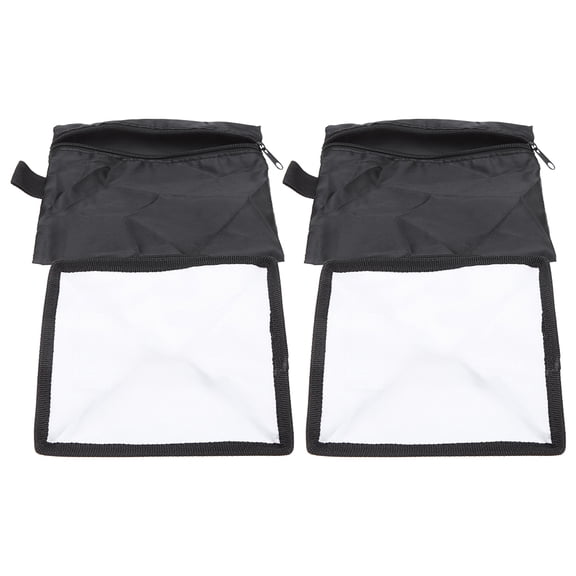 FENGGUIQU 2Pcs Diffuser Screen Cover Foldable Flash Diffuser with Anti Slipping Black