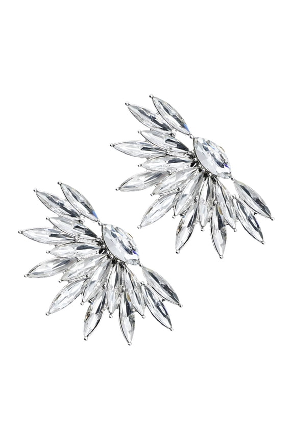 2Pcs Crystal Shoe Clips Bridal Rhinestone Buckles for Elegant Decoration on Flats Boots Sandals