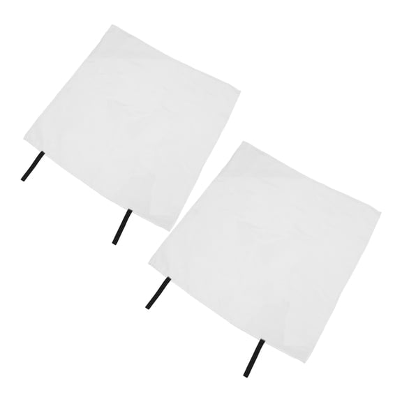 FENGGUIQU 2Pcs Fiberglass Fire Blanket for Home Kitchen and Grill Emergency Fire Safety White Color
