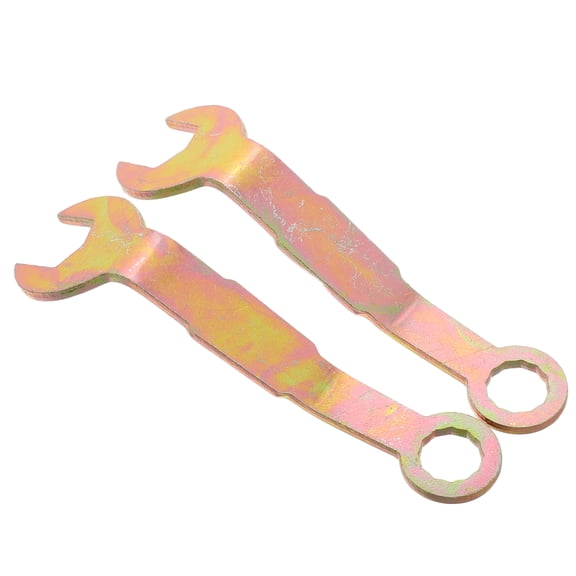 FENGGUIQU Set of 2 Golden Pocket Door Wrenches for Precise Interior Sliding Door Alignment and Adjustment
